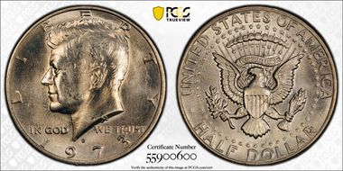 1973-D 50C DDO, FS-101 MS64