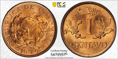 1970 1C MS67RD