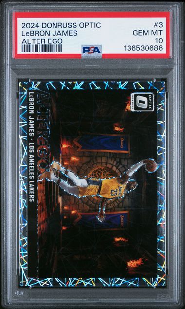 2024 Panini Donruss Optic #3 LeBron James front