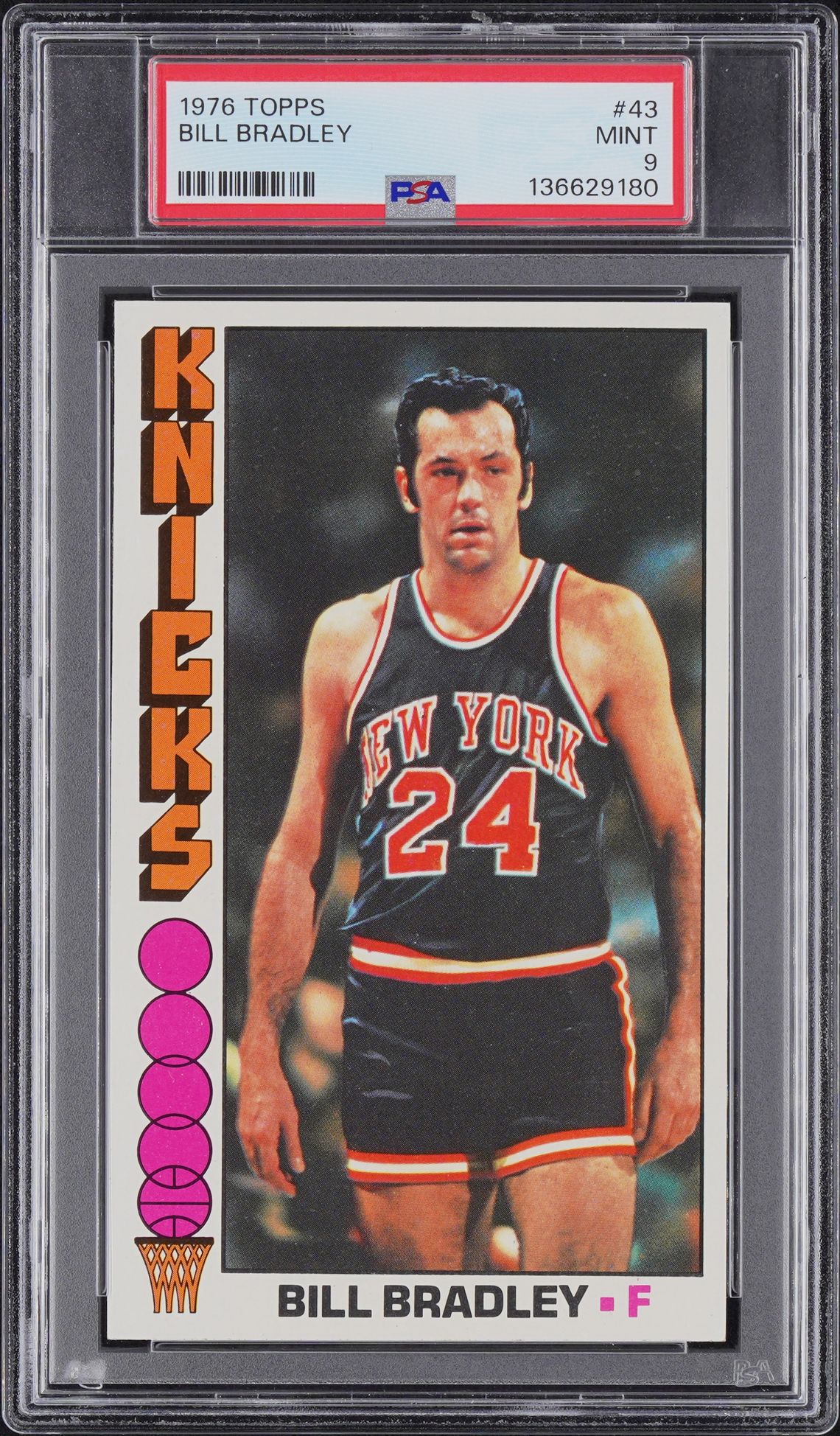 1976 Topps TOPPS #43 Bill Bradley front