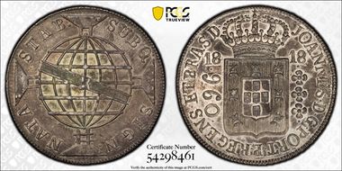 1818-R 960 R Mald-335.24 AU58