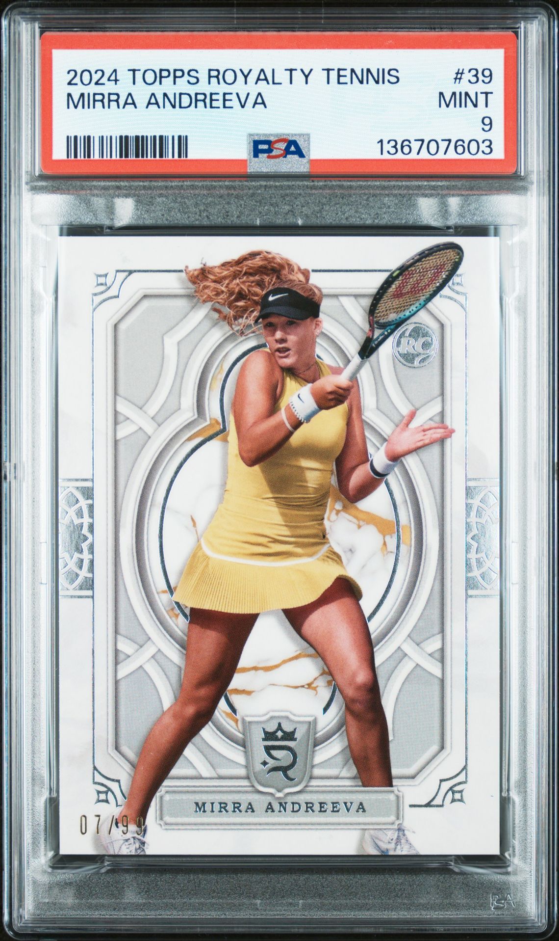 2024 Topps #39 Mirra Andreeva front
