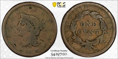 1840 1C Small Date N1BN