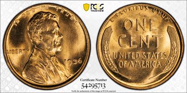 1936 1C MS67+ RD