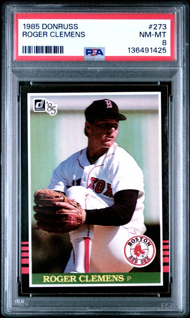 1985 Donruss DONRUSS #273 Roger Clemens front