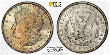 1886 $1 MS65