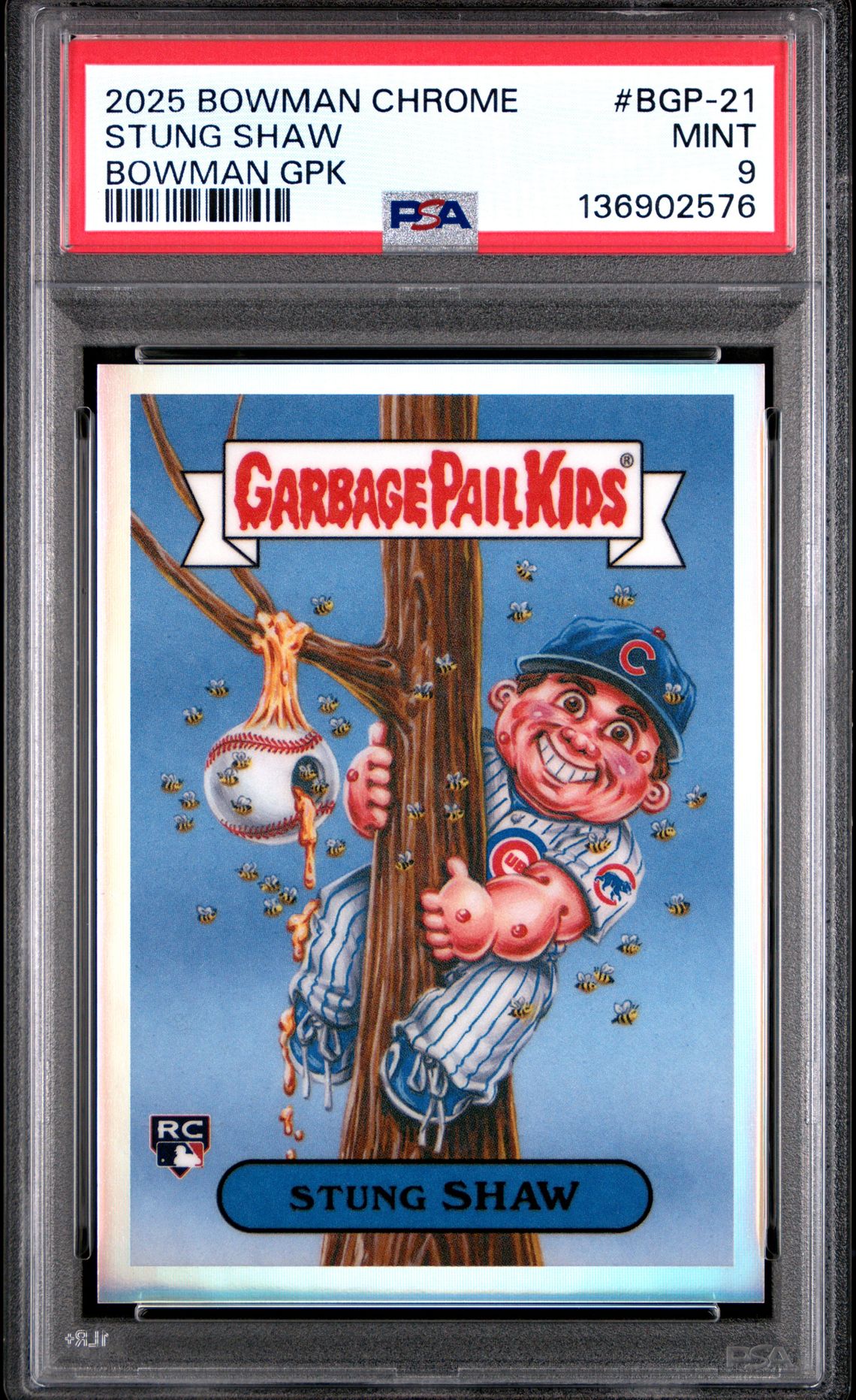 2025 Bowman Chrome BOWMAN CHROME BOWMAN GPK #BGP-21 Stung Shaw front
