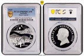 2025 $1 Bush Capital PR69DCAM