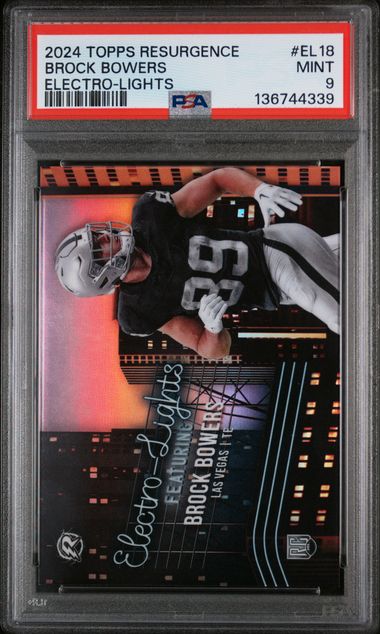 2024 Topps #EL18 Brock Bowers front