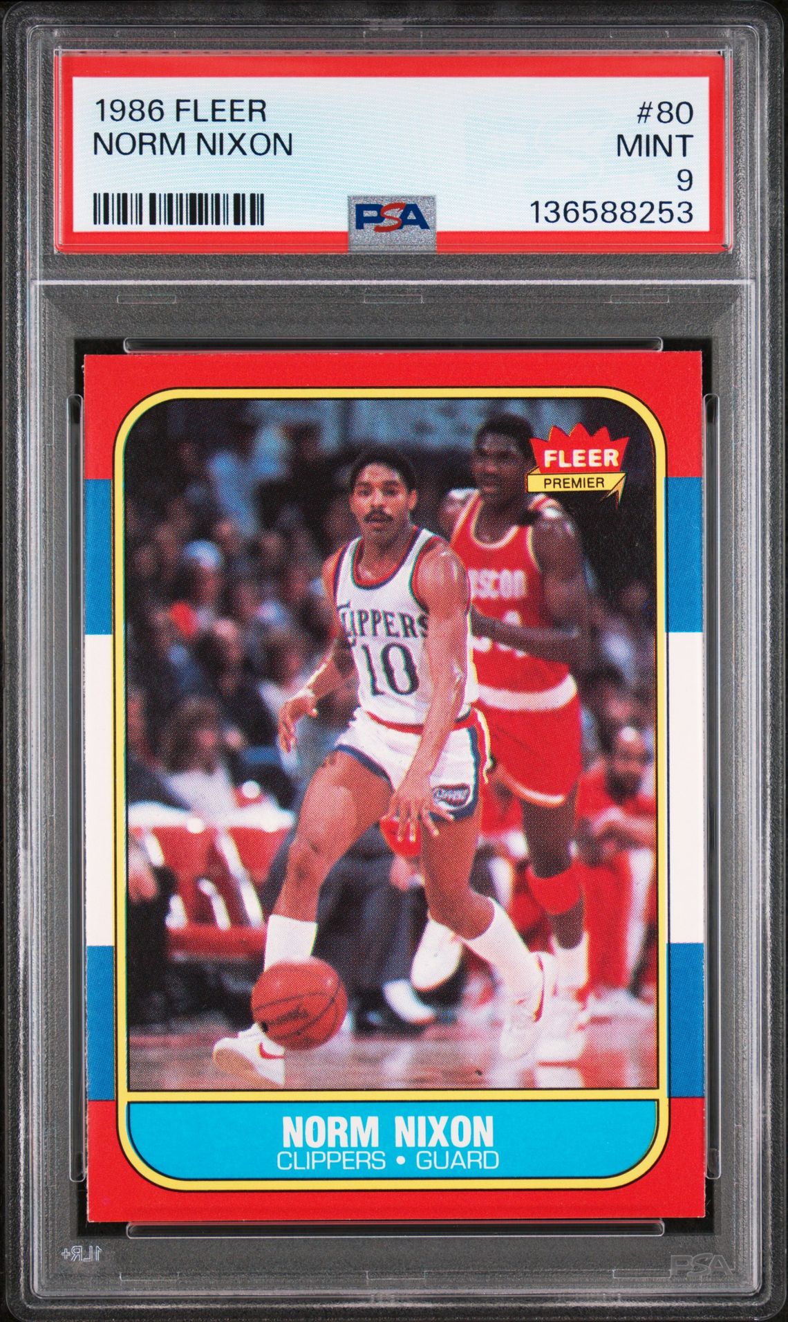 1986 Fleer FLEER #80 Norm Nixon front