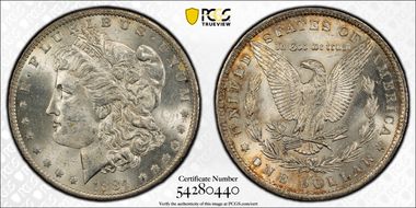 1884-O $1 MS63