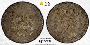 1760/59-Mo MM 8 R Calico-496 Yon-M8-60a1 FERDND VI AU58