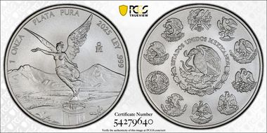 2025-Mo Onza Libertad Ag MS69
