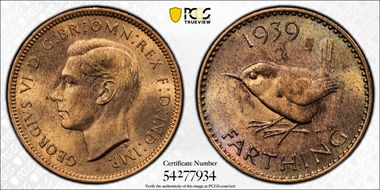 1939 1/4D S-4116 MS65RB