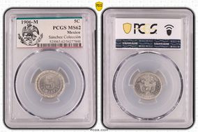 1906-M 5C KM-421 MS62