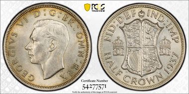 1937 1/2 Cr S-4080 MS63