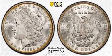 1885-O $1 MS65