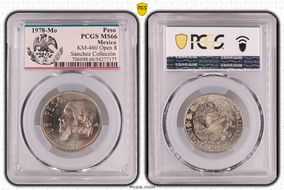 1978-Mo Peso KM-460 Open 8 MS66