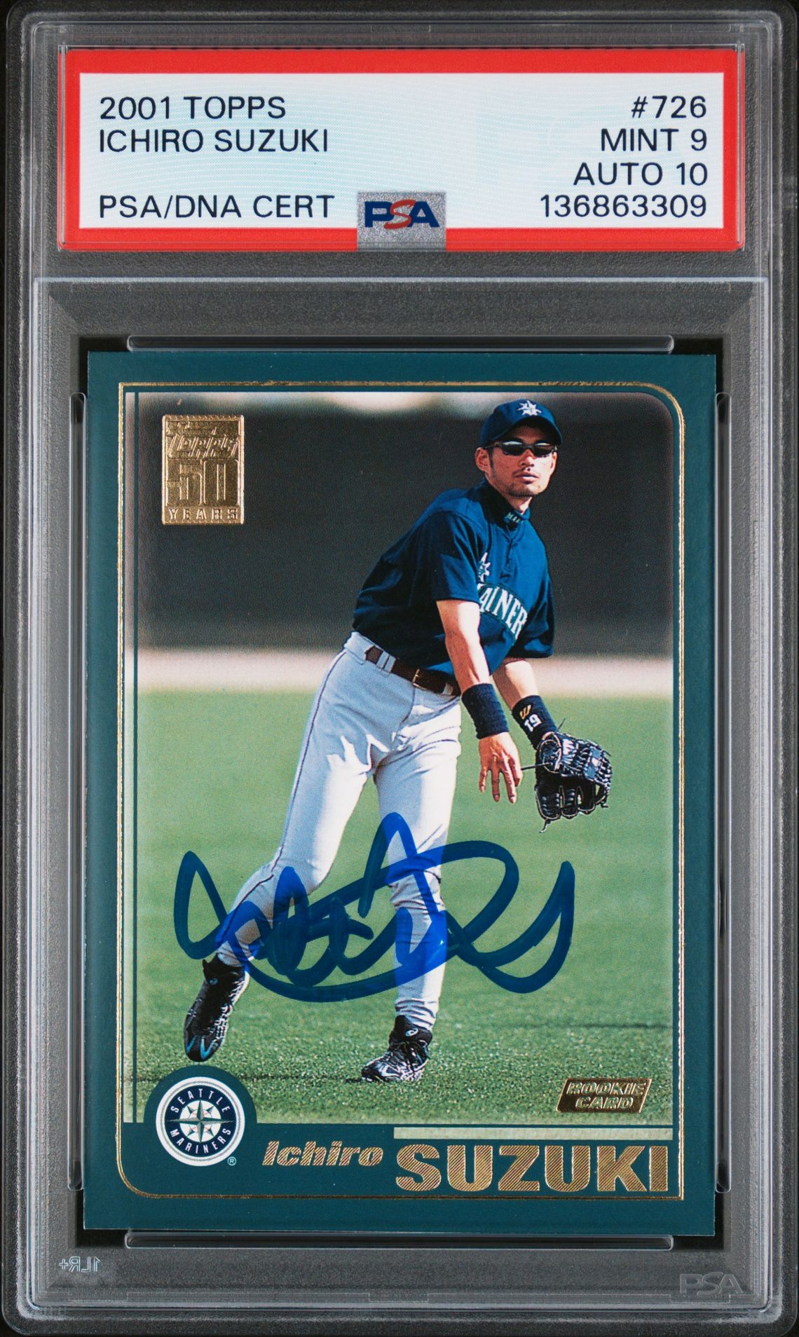 2001 Topps TOPPS #726 Ichiro Suzuki front