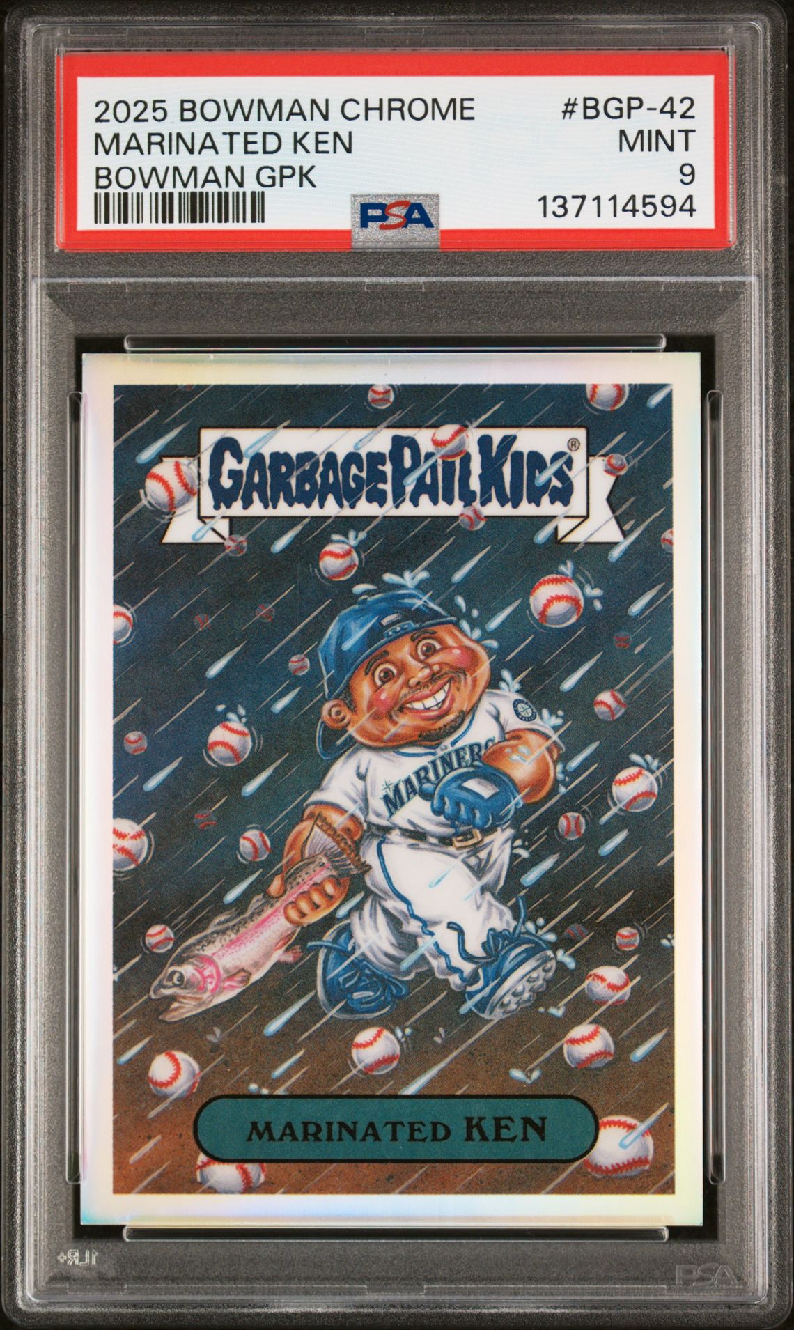 2025 Bowman Chrome BOWMAN CHROME BOWMAN GPK #BGP-42 Marinated Ken front