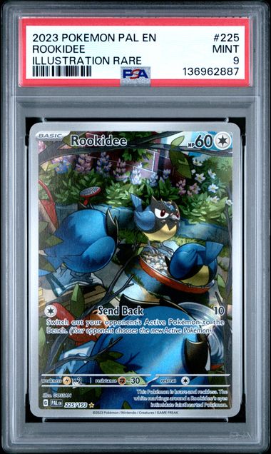 2023 Pokemon Paldea Evolved Illustration Rare #225 Rookidee front