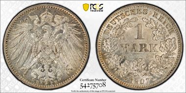 1907-E Mark J-17 MS63