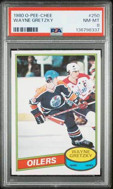 1980 O-Pee-Chee #250 Wayne Gretzky front
