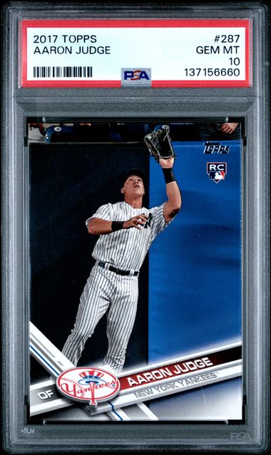 2017 Topps Base #287 Aaron Judge front