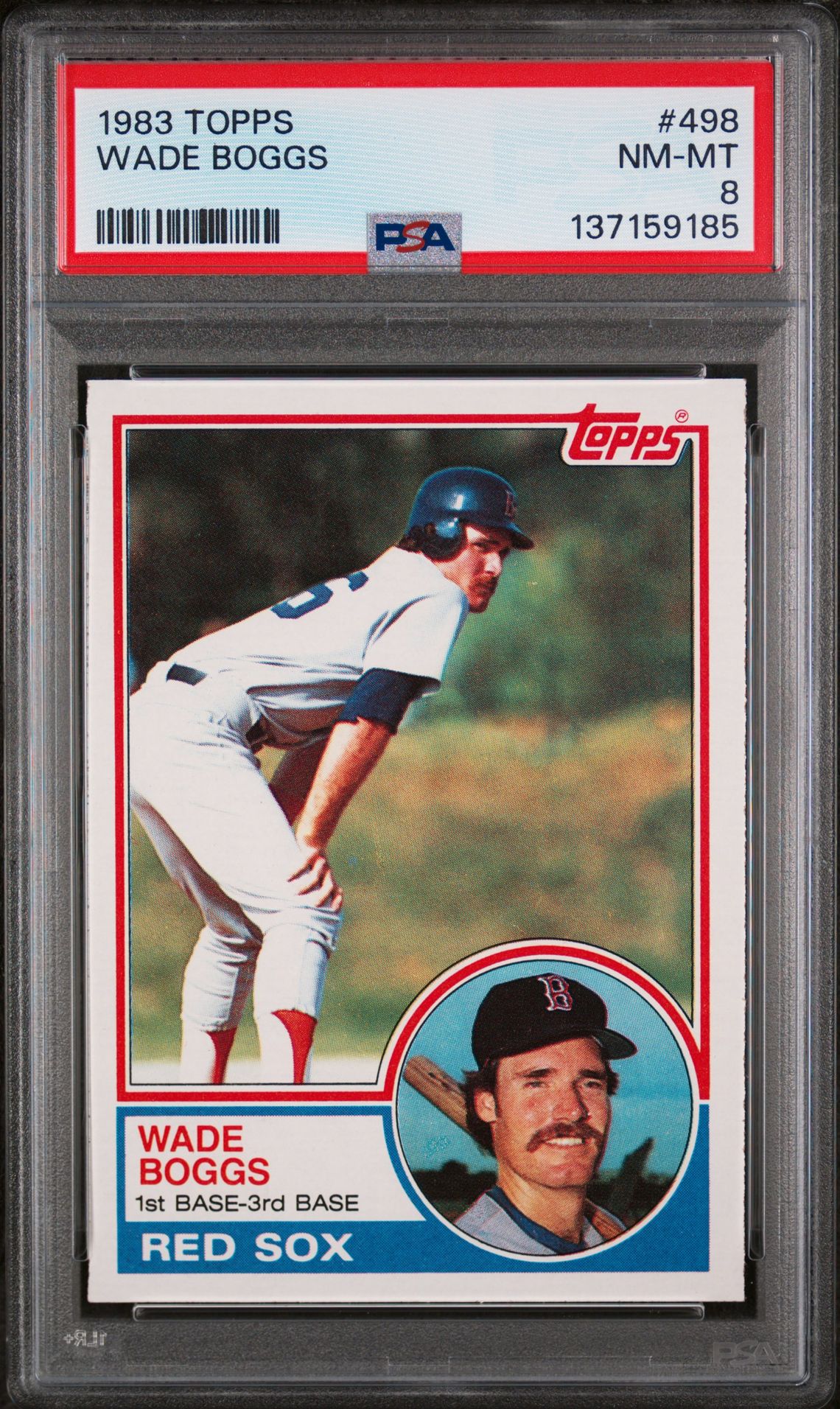 1983 Topps TOPPS #498 Wade Boggs front