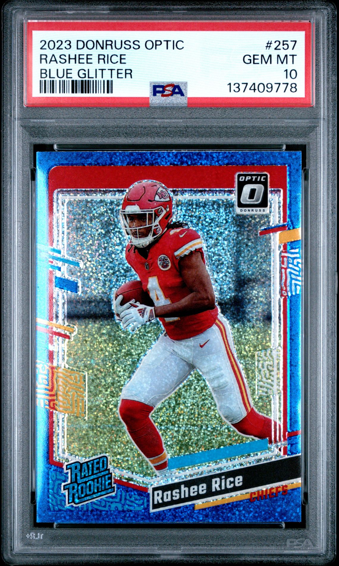 2023 Panini Panini Donruss Optic #257 Rashee Rice front
