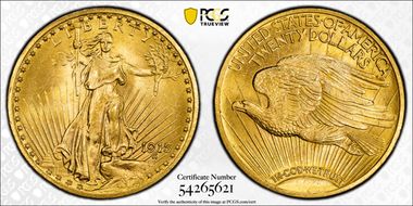 1915 $20 MS64