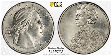 2023-P 25C Jovita Idar AU58