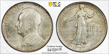 1936 50C Lynchburg MS64