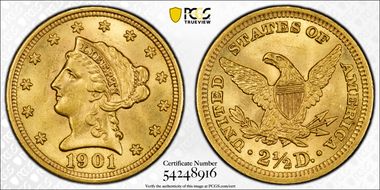1901 $2.50 MS64