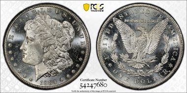 1884-CC $1 MS63
