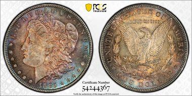1885 $1 MS63