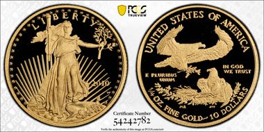2010-W $10 Gold Eagle PR69DCAM