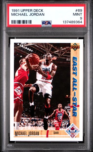 Upper Deck Michael Jordan front