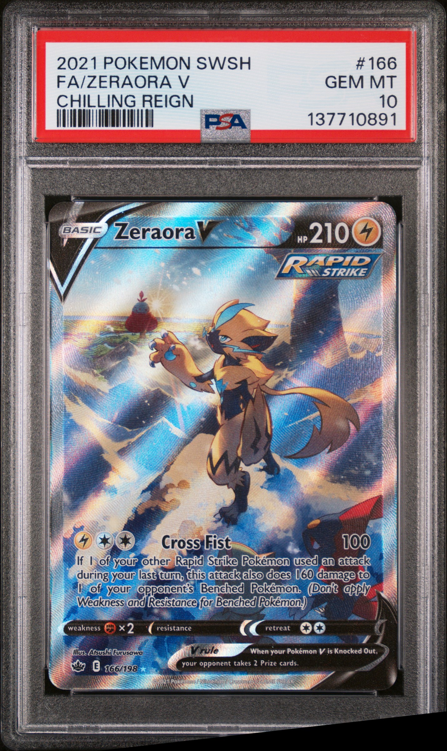 Zeraora V #166