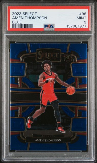 2023 Panini Select Blue #96 Amen Thompson front