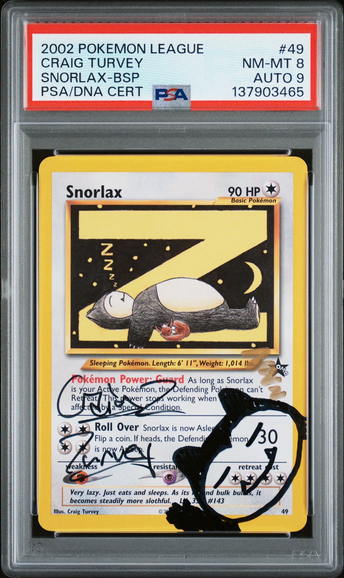 2002 Pokemon #49 Craig Turvey front