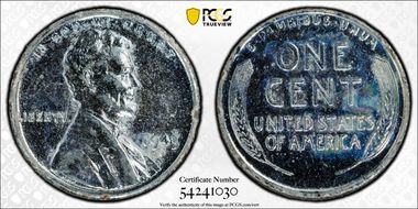1943-S 1C N1