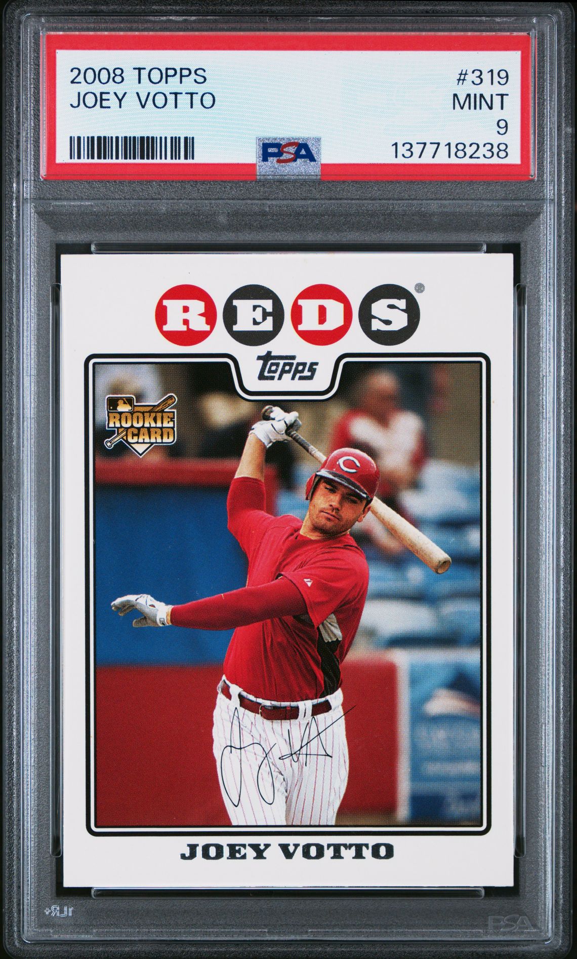 2008 Topps Joey Votto #319 Mint 9 front