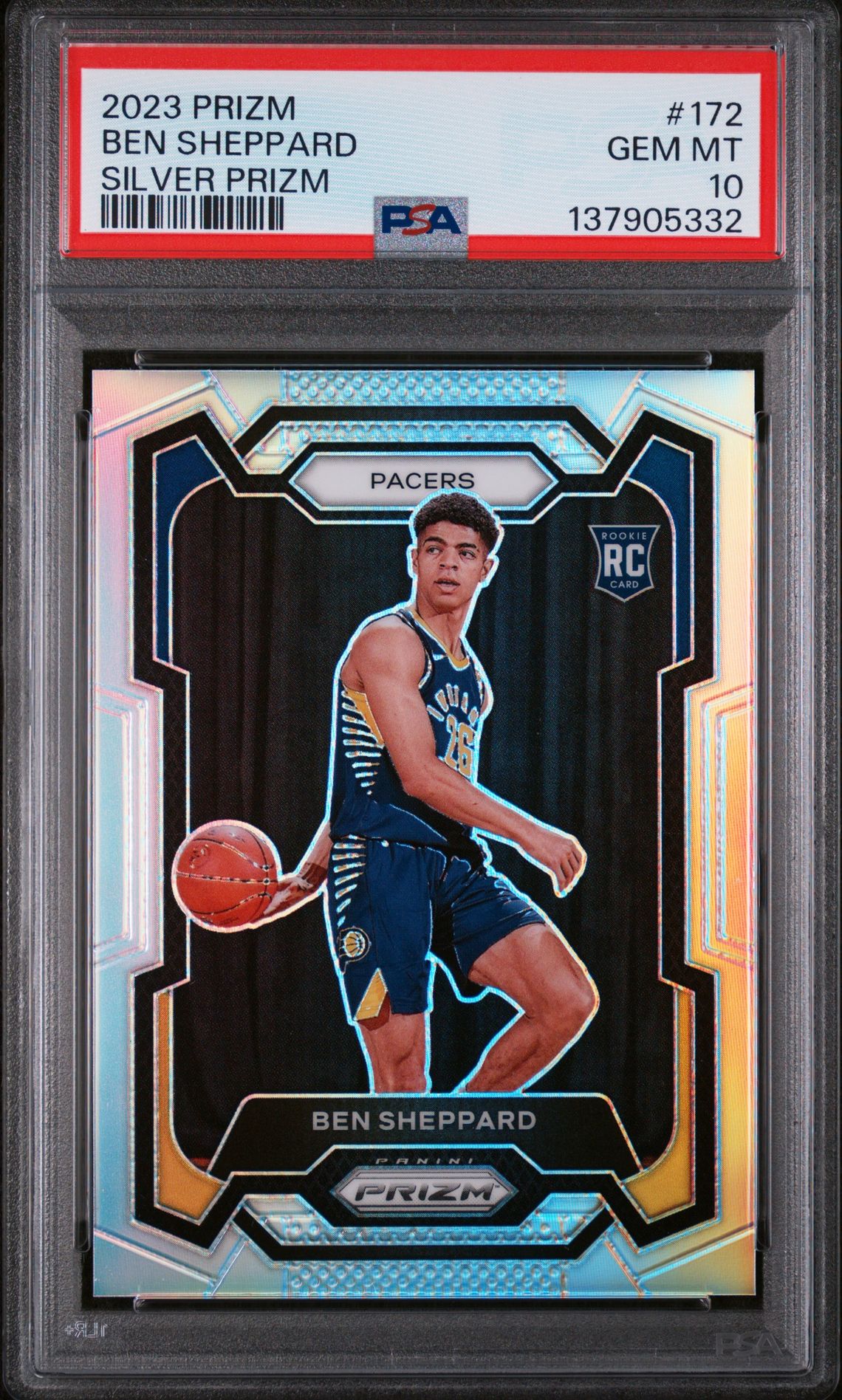 2023 Panini PANINI PRIZM SILVER PRIZM #172 Ben Sheppard front