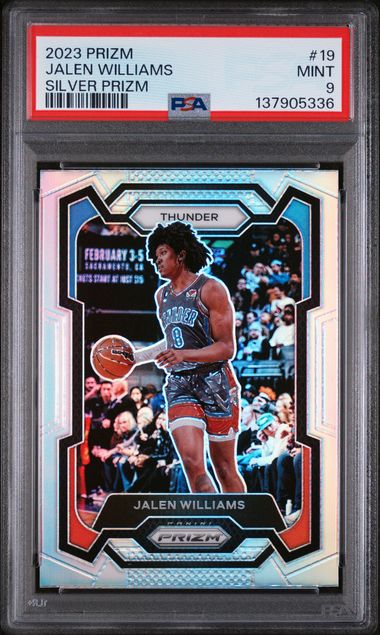 2023 Panini Prizm Silver #19 Jalen Williams front