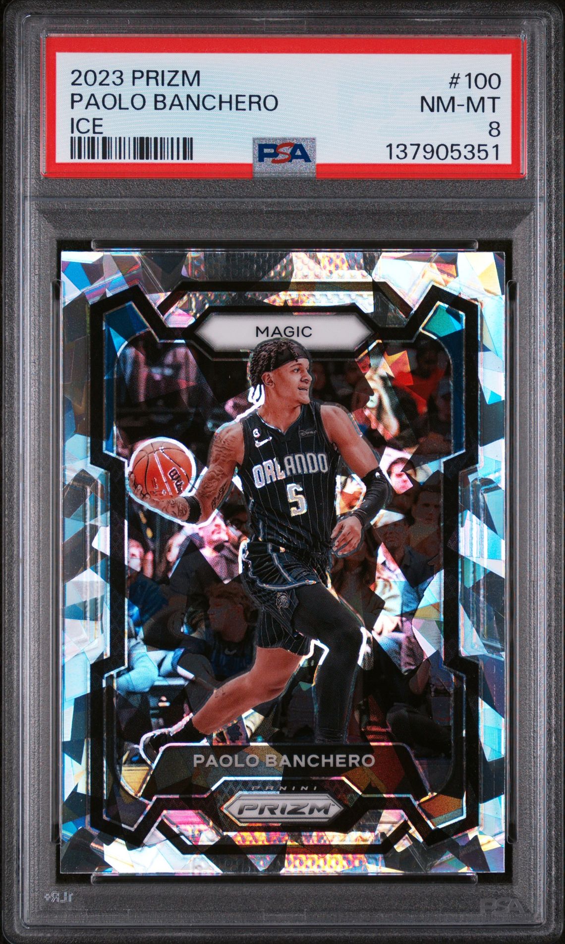 2023 Panini PANINI PRIZM ICE #100 Paolo Banchero front