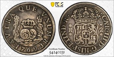 1769-PTS JR 2 R Calico-709 Rounded 9 VF30