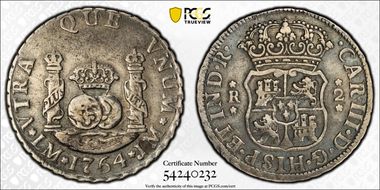 1764-Mo M 2 R Calico-648 VF35
