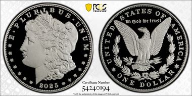 2025-S $1 Morgan Dollar PR70DCAM