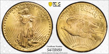 1927 $20 MS64
